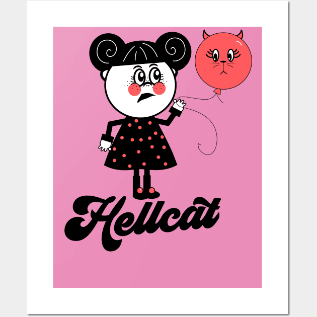 Hellcat Wall Art by VultureVomitInc